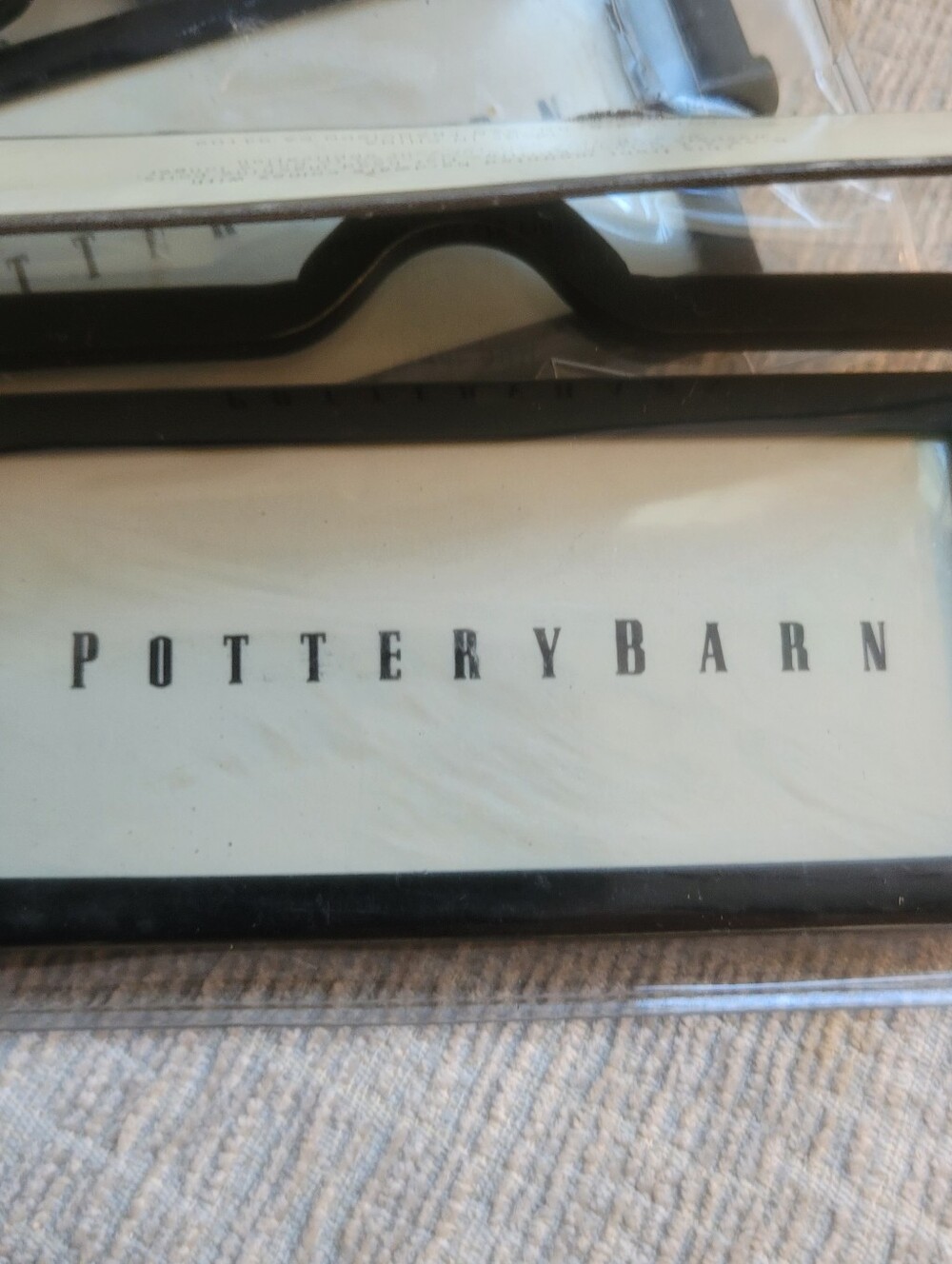 Pottery Barn Antique Bronze Label Pulls - Bronze/Black Finish (Set of 5) - Picture 8 of 12